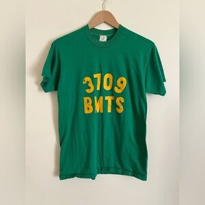 Vintage 3709 BMTS USAF Basic Military Training Squadron Single Stitch T Shirt